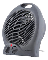 Caloventor Con Termostato Kanji Home Ch103 De 2000w Color Gris Oscuro