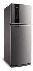 Heladera No Frost Whirlpool Wrm56ck Inox Xpert Inverter Cts Gris