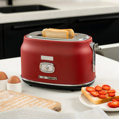 Tostadora Westinghouse Retro 2 Ranuras Roja Tm800-01 Color Rojo
