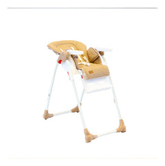 Silla De Comer Plegable Niños Bebesit 6600 Regulable Color Marrón