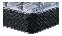 Colchón De Resortes De 1 Plaza Cannon Doral 190x80x27cm Gris/negro