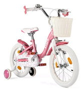 Bicicleta Rodado 16 Stark Love Acero Aluminio V Brakes Rosa 16