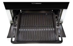 Cocina Multigas Ormay Vita Gris 4 Hornallas 91l Clase A Cs