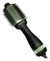 Cepillo Secador Ga.ma Avocado Power Brush 3d - Fuerza Y Lumi Negro