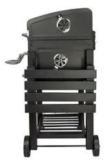 Parrilla A Carbon Movil Ext Barbacoa Chulengo Vivendi Cs Negro