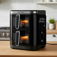 Freidora De Aire Westinghouse Wkaf2201 Air Fryer Digital Negro