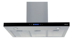 Campana Extracción Purificador Drean Crdr90ia Acero 90cm Gris