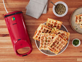 Atma Wa8110rp Waflera 2 Cavidades Antiadherente - Roja