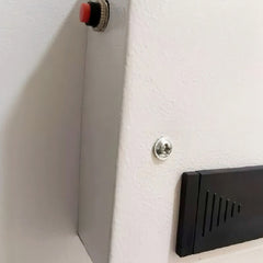 Caja Fuerte De Seguridad Digital Vivendi Blanca 50x35x31 Cm Color Blanco