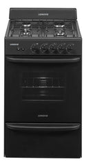 Cocina A Gas Longvie 12331g 56cm Grafito Cajón Parrilla Tipo Grafito