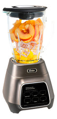 Licuadora Oster Jarra De Vidrio 1000w Con Vaso Blend And Go Negro