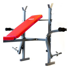 Banco Musculación Randers Arg140x Multigimnasio Mariposa Negro