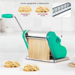 Máquina Para Pastas Pastalinda Clásica 200 Verde Acero Inox Verde