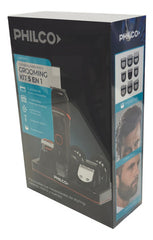 Corta Barba Afeitadora Philco Cb8875pp Grooming Kit 5 En 1 Negro