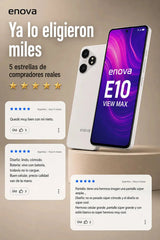 CELULAR ENOVA E10 VIEW MAX BLANCO 3-32GB - 30+5MP