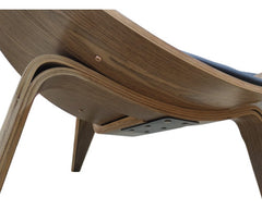 Sillón Vivendi Carl Hansen Diseño Moderno Living Comedor Css Marrón Hansen