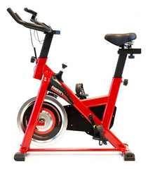 Bicicleta Fija Randers Arg-845sp Spinning Roja 6kg H.120k Cs Negro/rojo