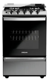 Cocina Multigas 56 Cm Inoxidable Drean Cd5614ai0 Gris