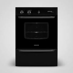 Horno A Gas De Empotrar Longvie H14600g Con Cajón Parrilla Negro