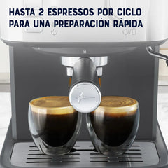 Cafetera Espresso Oster 15 Bares Bvstem5 Plateado