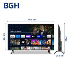 Smart Tv Led 43 Full Hd Bgh Android B4325fs5a