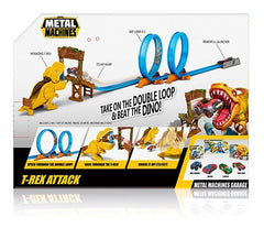 Metal Machines T-rex Attack Juego De Pistas De Construcción