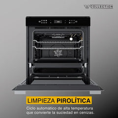 Horno Eléctrico Empotrable Whirlpool Woc73ae Negro 73l