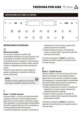 Freidora De Aire Ultracomb Fr-8626 11,2 Litros Con Control De Temperatura Y Superficie Antiadherente Negro