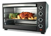 Horno Electrico Smartlife Conveccion Spiedo 70 Litros Color Negro