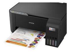 Impresora A Color Multifunción Epson Ecotank L3210 Negra Negro
