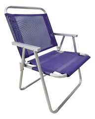 Reposera De 1 Posición Playa Aluminio Botafogo Violeta H130k Violeta