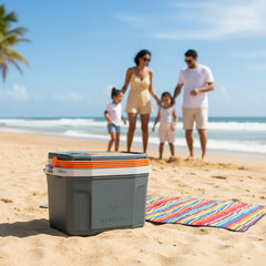 Heladera Conservadora Suv Termolar De 20l Gris Playa Picnic - Gris