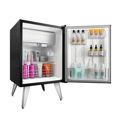 Heladera Whirlpool Retro Negra 80 / 76 Lts Negro