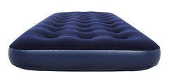 Colchon Inflable De 1 Plaza Bestway Flocked Air 67000 Tm Azul