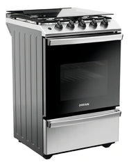 Cocina Multigas 56 Cm Inoxidable Drean Cd5614ai0 Gris