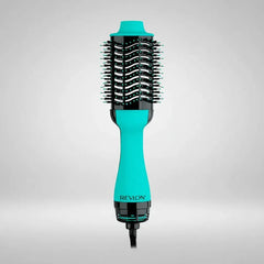 Cepillo Secador Revlon Voluminizador One Step Color Turquesa Verde Agua