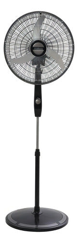 Liliana Vpc20b De Pie 20 Negro Plateado Metal Cantidad De Aspas 3 Diámetro 20