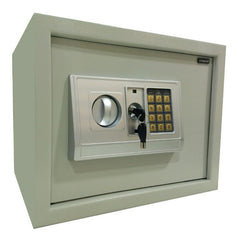 Caja Fuerte Seguridad Digital 38x30x30cm Beige Vivendi Cts