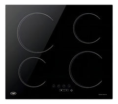 Anafe Eléctrico Tst Vitro Negro 4 Hornallas