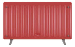 Calefactor Eléctrico Vitroconvector Plano Peabody Pe-vc20rr 2000w Color Rojo