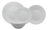 Juego Vajilla De 24 Piezas Vivendi Redondo Plato Plano Sopa Blanco Lisa