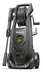 Hidrolavadora Electrica Philco Pro 1800w 220v Portatil Con Carretel 140 Bar Negro 50 Hz/60 Hz