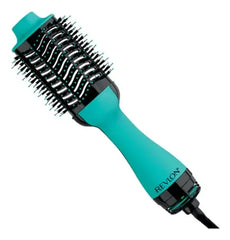Cepillo Secador Revlon Voluminizador One Step Color Turquesa Verde Agua