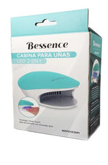 Cabina Uv Led Uñas Esculpidas Semi Gel Smart Touch Bessence Color Celeste/blanco