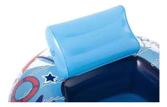 Flotador Bote Para Niños Fondo Del Mar Bestway 34126 Celeste Celeste