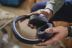 Auriculares Philips Bluetooth Tah8507bk/00 Pc 55hs Gamer Color Negro