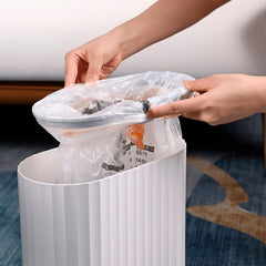 Cesto De Basura Inteligente 4 Lts Con Sensor Aromaterapia Blanco