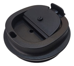 Vaso Termico Acero Inox C/tapa Frio Calor Vivendi Negro Cts Negro Lisa