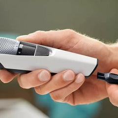 Cortabarba Beardtrimmer Philips Bt3206/14 Tio Musa Blanco/negro