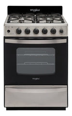 Cocina Whirlpool Multigas 56 Cm Inox Wfx57di